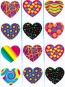 Colorful Heart Stickers (100/ROLL)