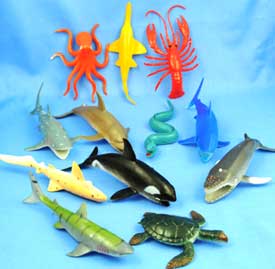 sea animal figures